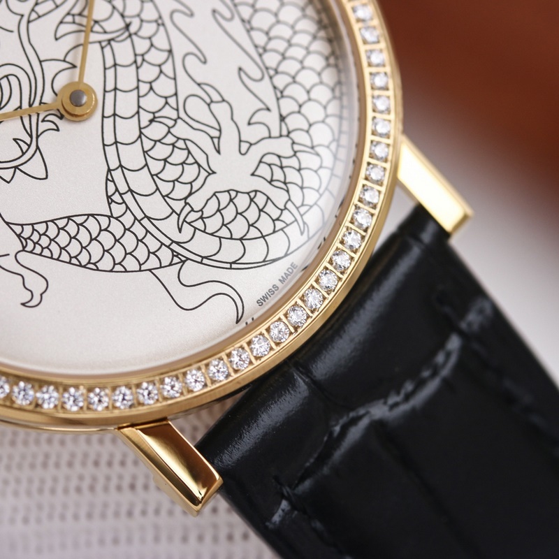 Piaget Altiplano Dragon and Phoenix Series Elegant Dress Replica Watch with Fine Details-4