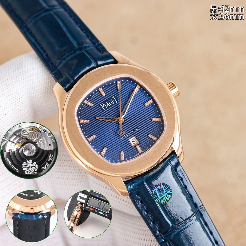 Piaget Polo Ultra-Thin Couple Replica Watch Little Nautilus-5