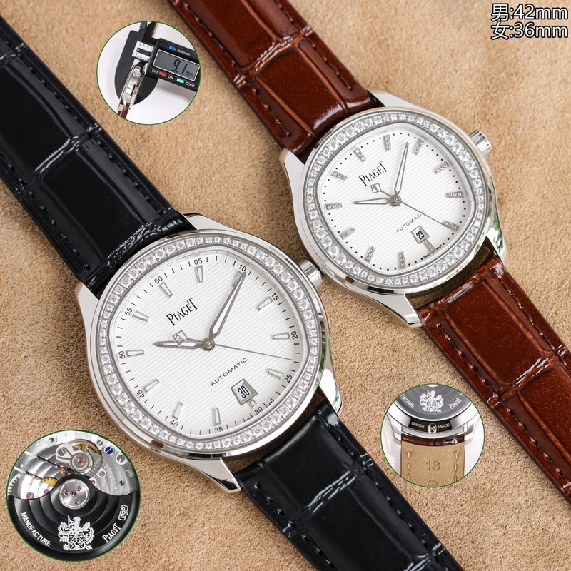 Piaget Polo Series Ultra-Thin Couple's Replica Watch Petite Nautilus Quality-4