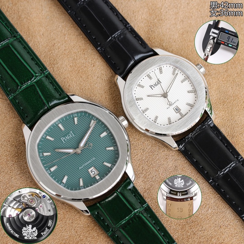 Piaget Polo Couple Replica Watch Ultra-thin Quality Timepieces-3