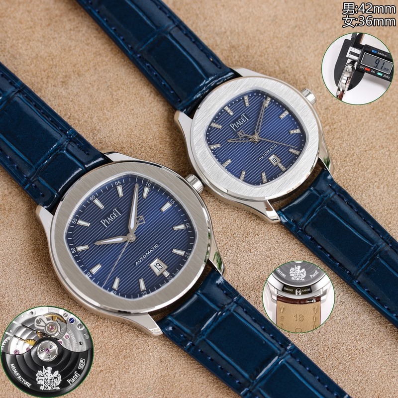 Piaget Polo Couple Replica Watch Ultra Thin Quality Design-2