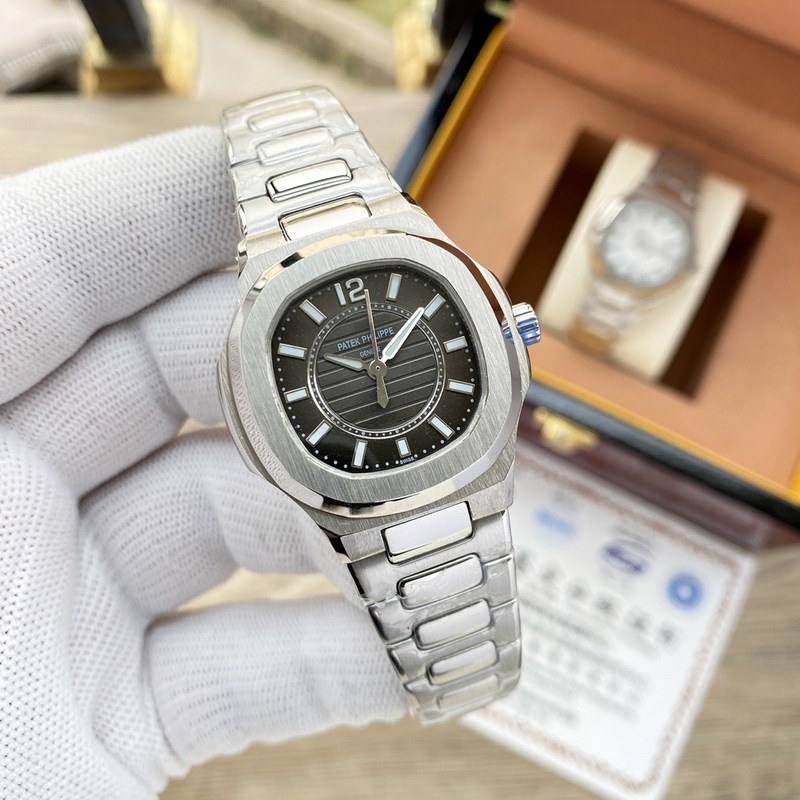 Patek Philippe Nautilus Women's Replica Watch Elegant Timepiece-2