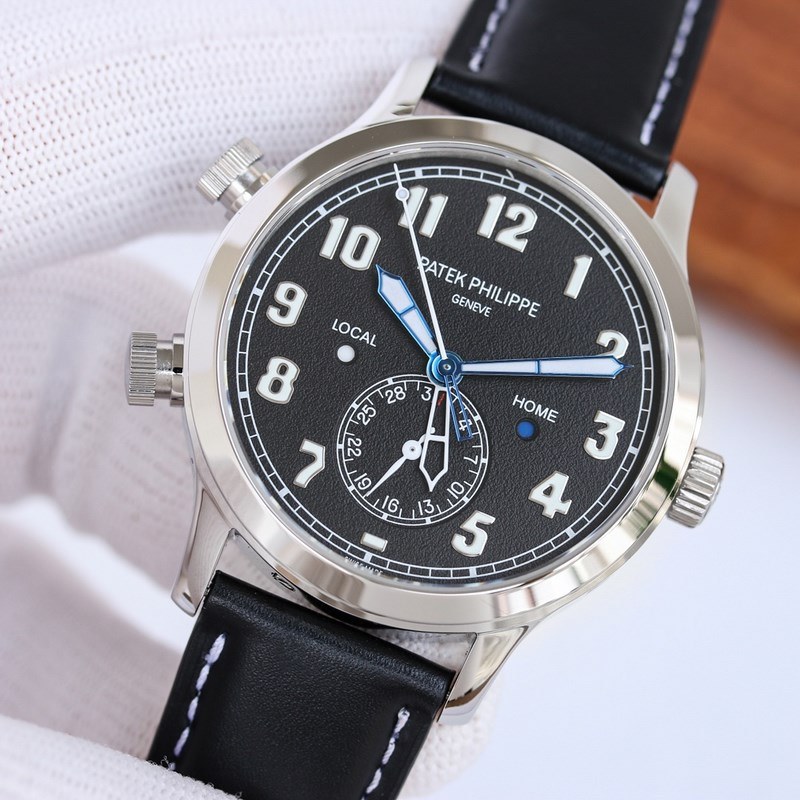Patek Philippe Calatrava Pilot Travel Time Ref. 5524 Dual Time Zone Replica Watch-2