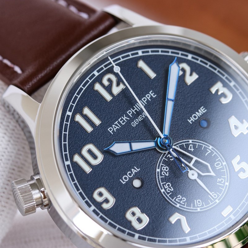 Patek Philippe Calatrava Pilot Travel Time Ref. 5524 Dual Time Zone Replica Watch-4