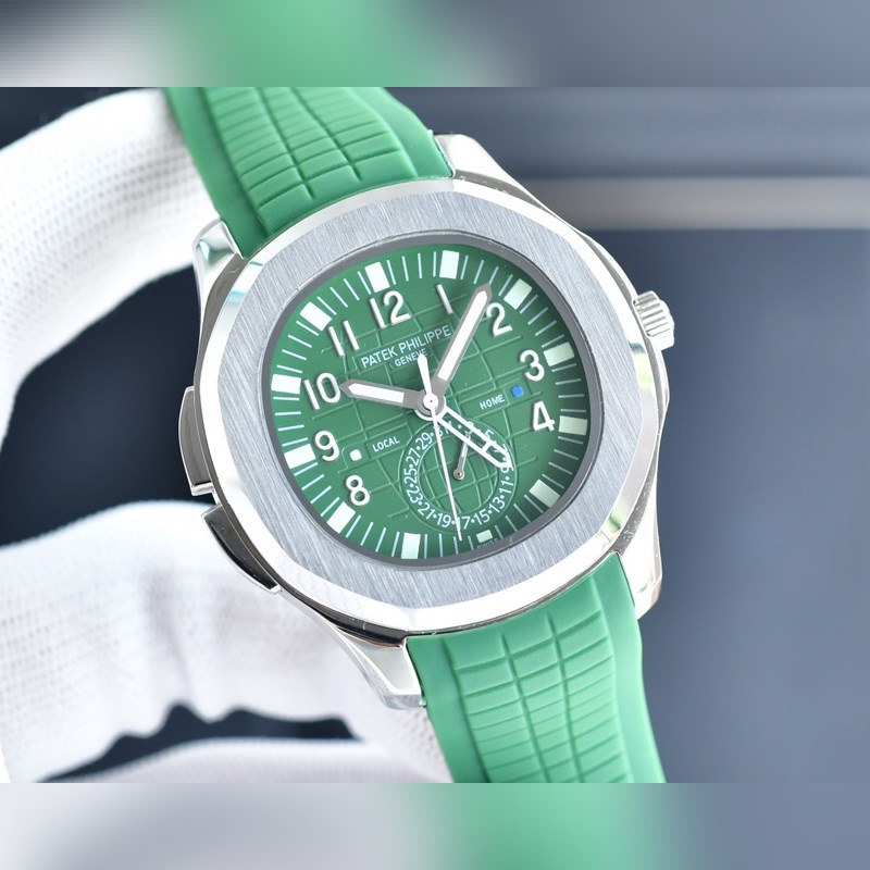 Patek Philippe Aquanaut Travel Time 5164A Dual Time Zone Calendar-3