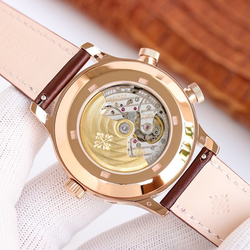 Patek Philippe Calatrava Pilot Travel Time Ref. 5524 Luxury Dual Time Zone Replica Watch-5