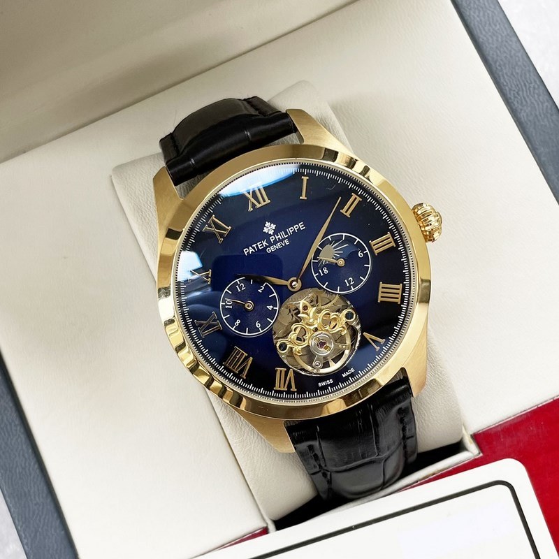 Patek Philippe Grand Complications Tourbillon Moonphase Replica Watch-4