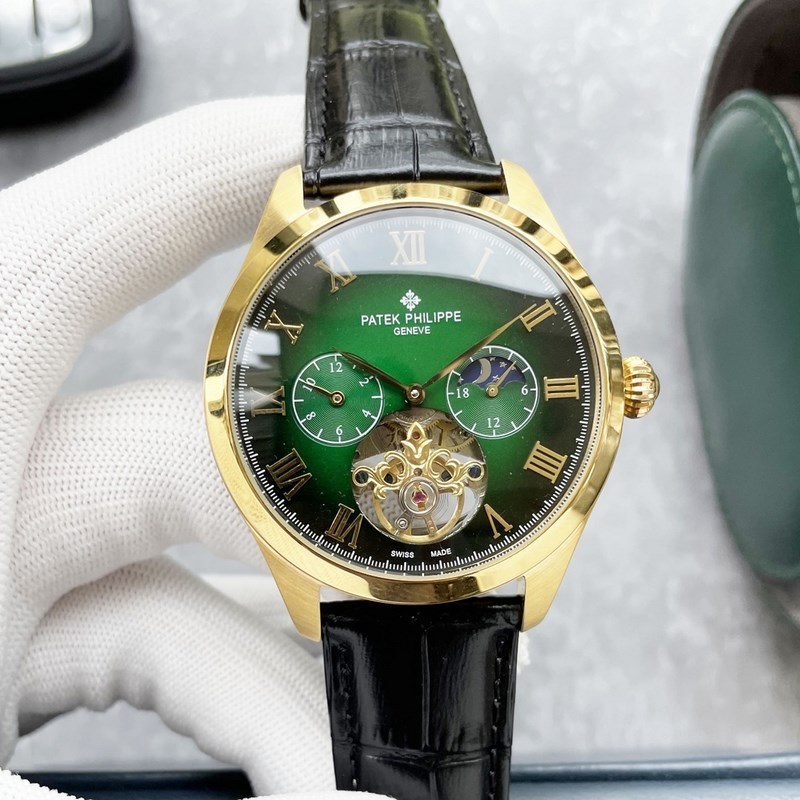 Patek Philippe Grand Complications Tourbillon Moonphase Replica Watch-6