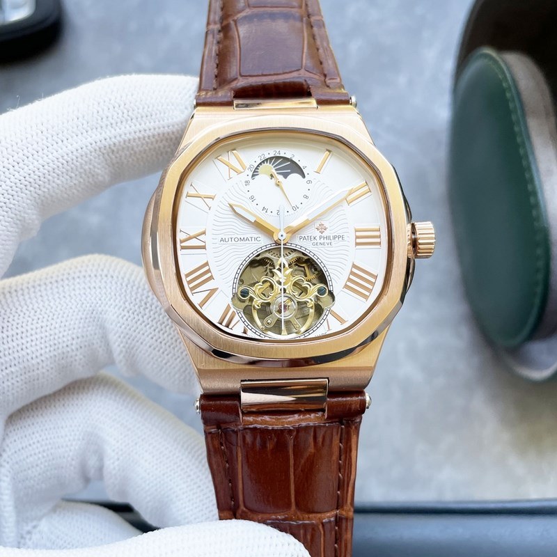 Patek Philippe Grande Complications Tourbillon Moon Phase Replica Watch-6