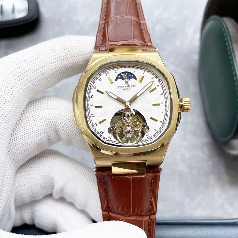 Patek Philippe Grande Complications Tourbillon Moon Phase Replica Watch-6