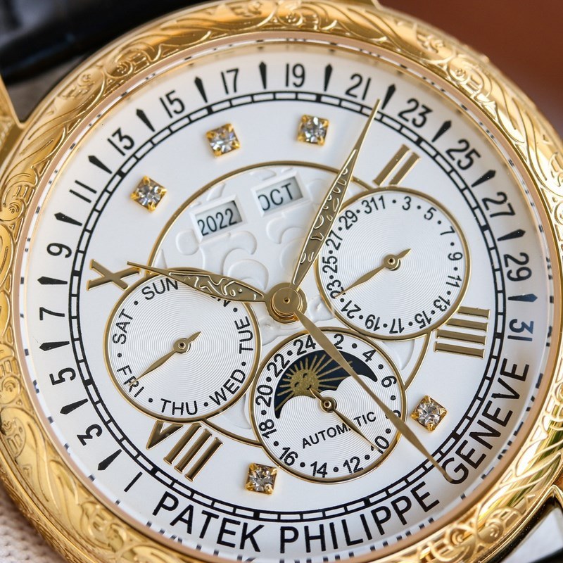 Patek Philippe 5270P-337A 42mm Super Complications Replica Watch-6