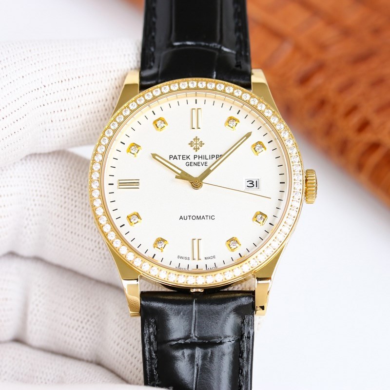 Patek Philippe Calatrava Skeleton Replica Watch Unique Elegance&Craftsmanship-5