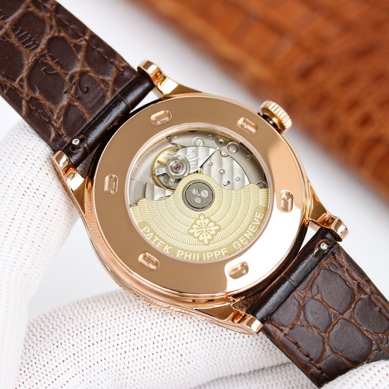 Patek Philippe Calatrava Overseas Carved Replica Watch Unique Elegance-4