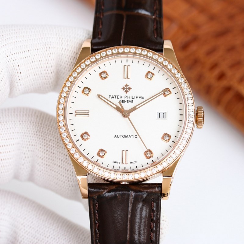 Patek Philippe Calatrava Overseas Carved Replica Watch Unique Elegance-6