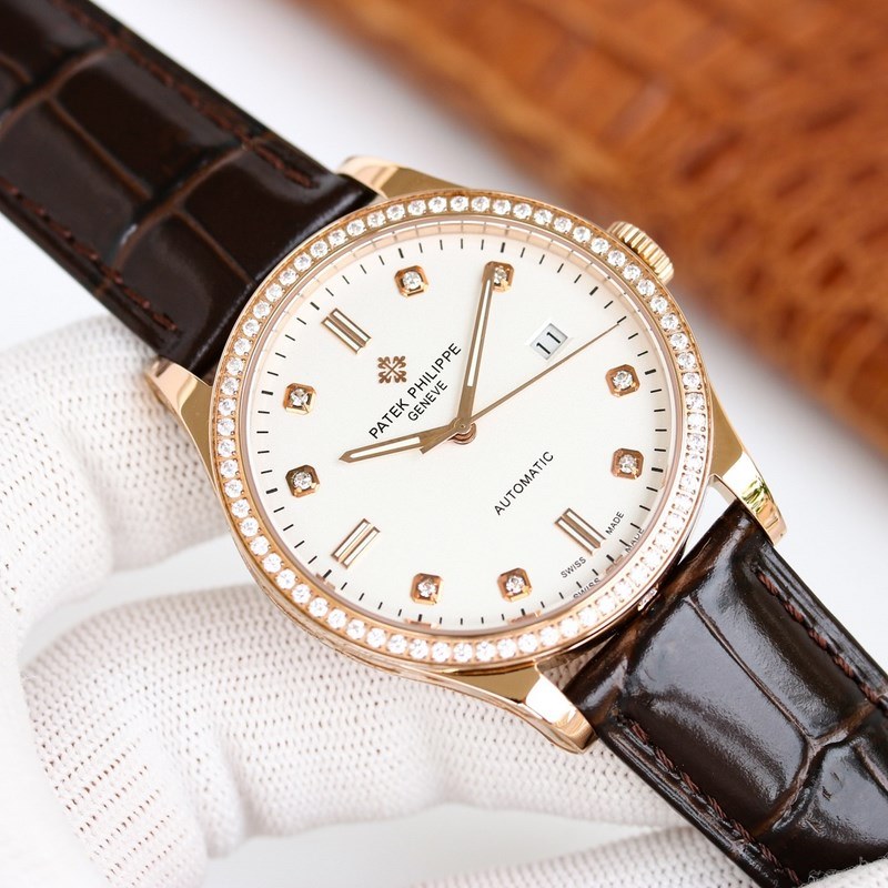 Patek Philippe Calatrava Overseas Carved Replica Watch Unique Elegance-7