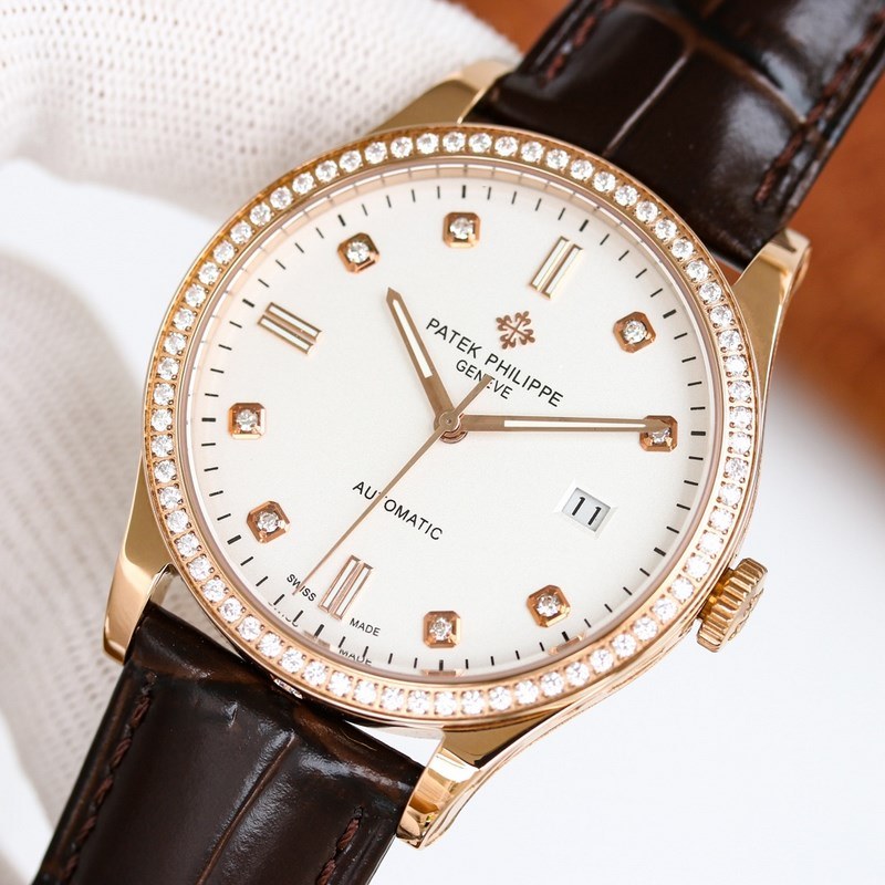 Patek Philippe Calatrava Overseas Carved Replica Watch Unique Elegance-8