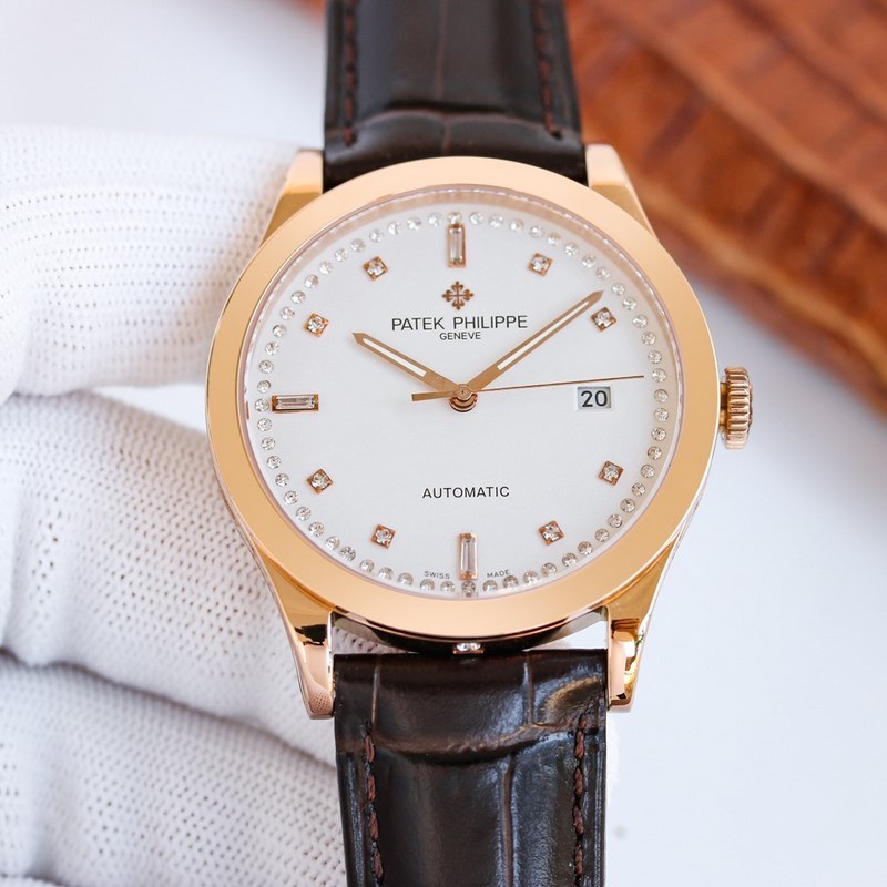 Patek Philippe Calatrava Overseas Engraved Replica Watch Unique Elegance and Quality-2