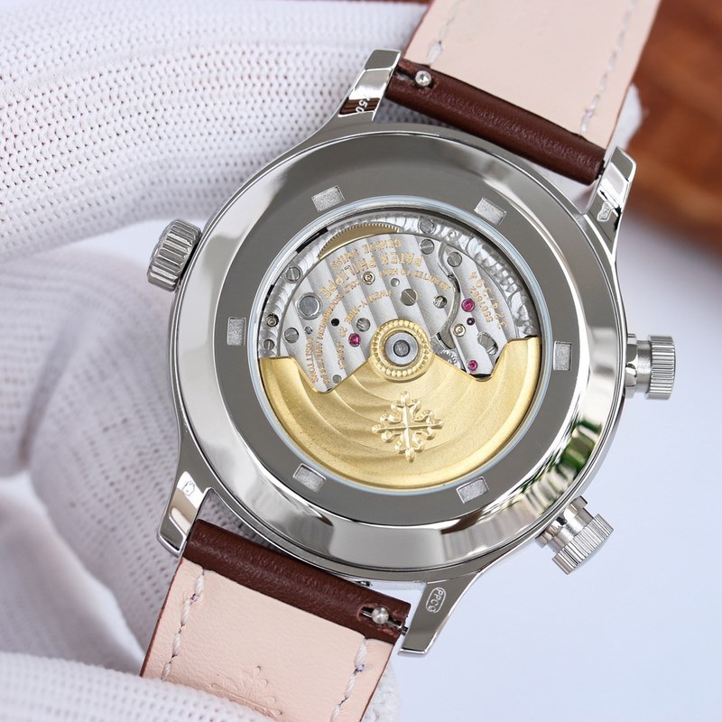 Patek Philippe Calatrava Pilot Travel Time Ref. 5524 Luxury Dual-Time Replica Watch-7