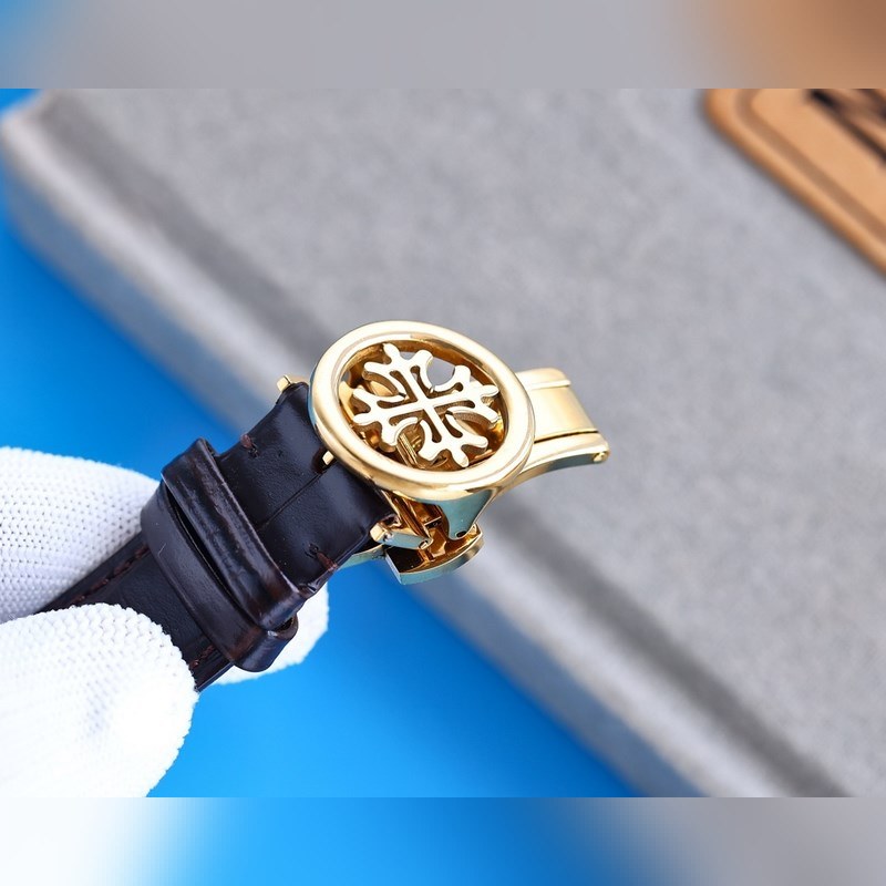 Patek Philippe Complications Handcrafted Engraved Replica Watch-7