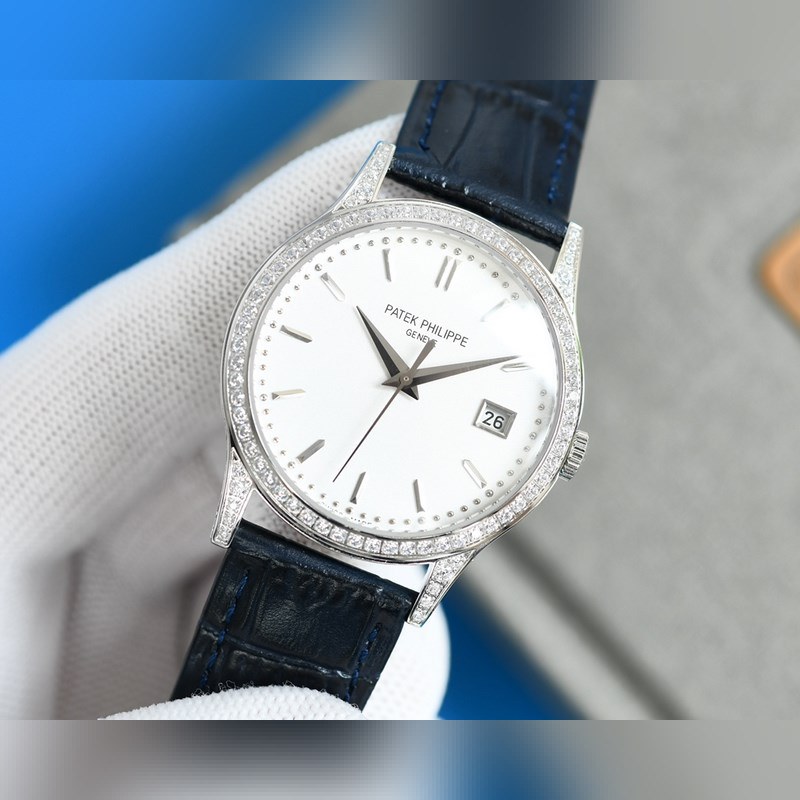 Patek Philippe Calatrava 5296 Platinum V3 Upgrade Quality Replica Watch-6
