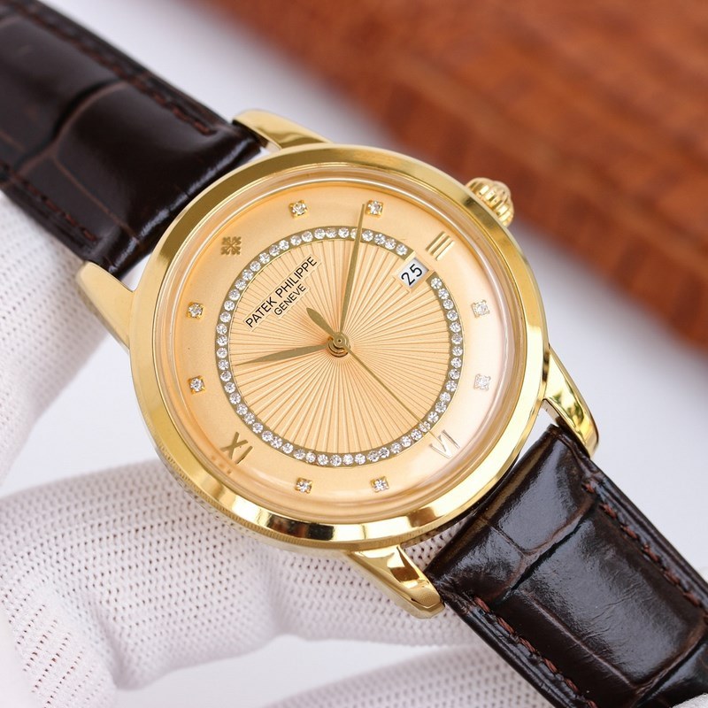Patek Philippe Elegant Ultra-Thin Calatrava Replica Watch-4