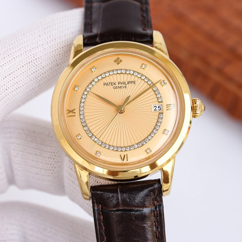 Patek Philippe Elegant Ultra-Thin Calatrava Replica Watch-5