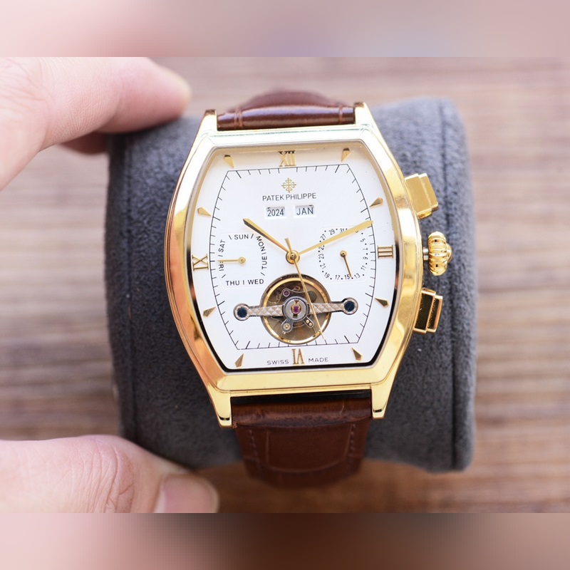 New Patek Philippe Grand Complications Tourbillon Luxury Men's Replica Watch-5