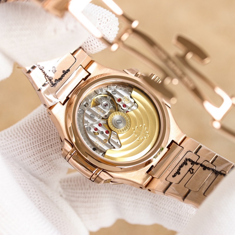 Patek Philippe RM Nautilus Rainbow Diamond Ladies Replica Watch-6