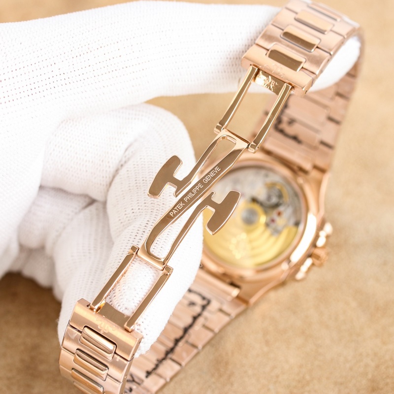 Patek Philippe RM Nautilus Rainbow Diamond Parrot Women's Replica Watch-5