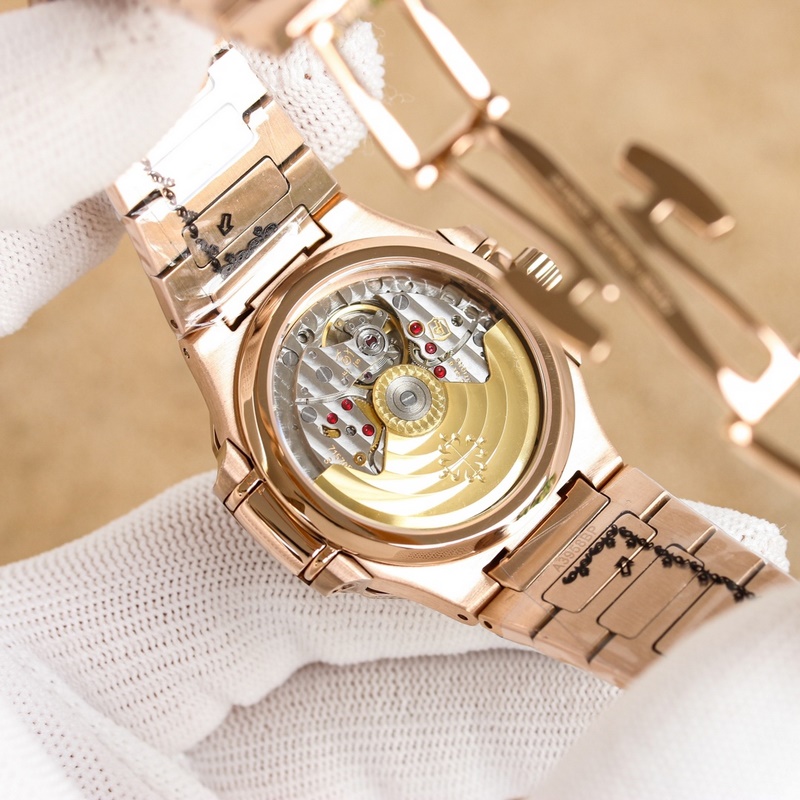 Patek Philippe RM Nautilus Rainbow Diamond Parrot Women's Replica Watch-6