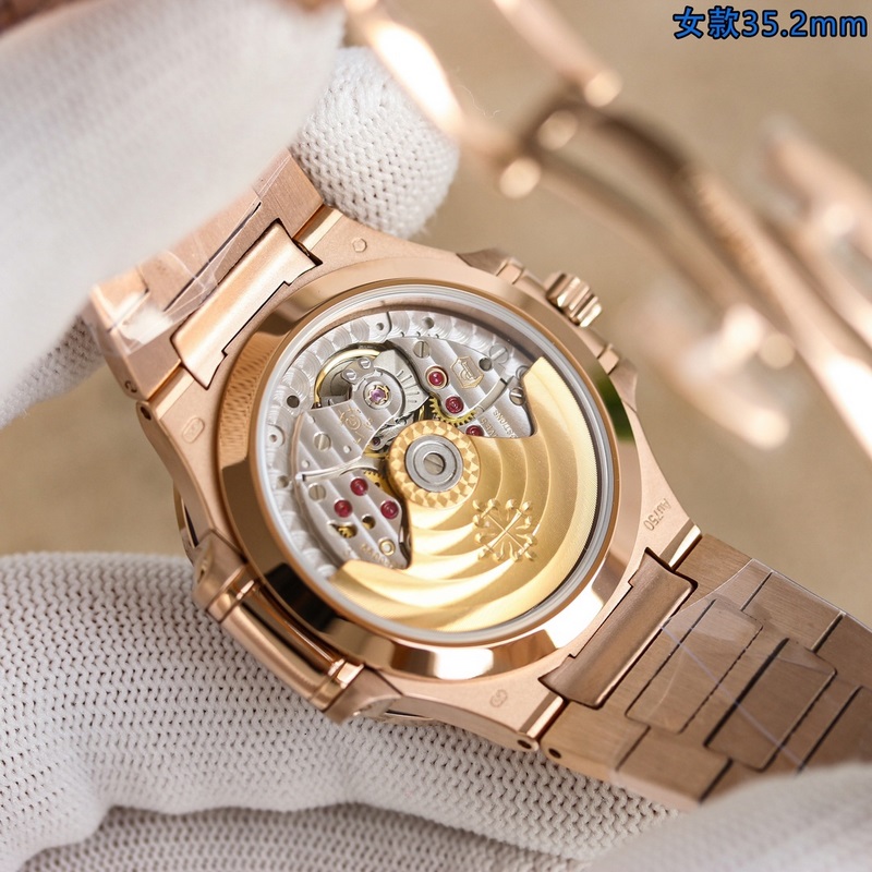 Patek Philippe Nautilus GR Factory 2025 Hidden Model Women's Replica Watch-6