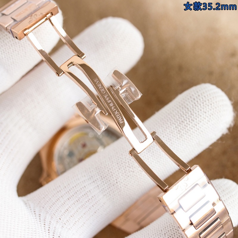 Patek Philippe Nautilus GR Factory 2025 Hidden Model Women's Replica Watch-8