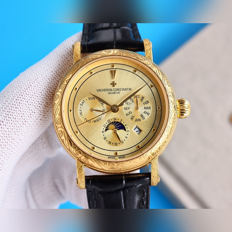 Patek Philippe Calatrava Elegant New Silver-Engraved Replica Watch with Strong Design-2