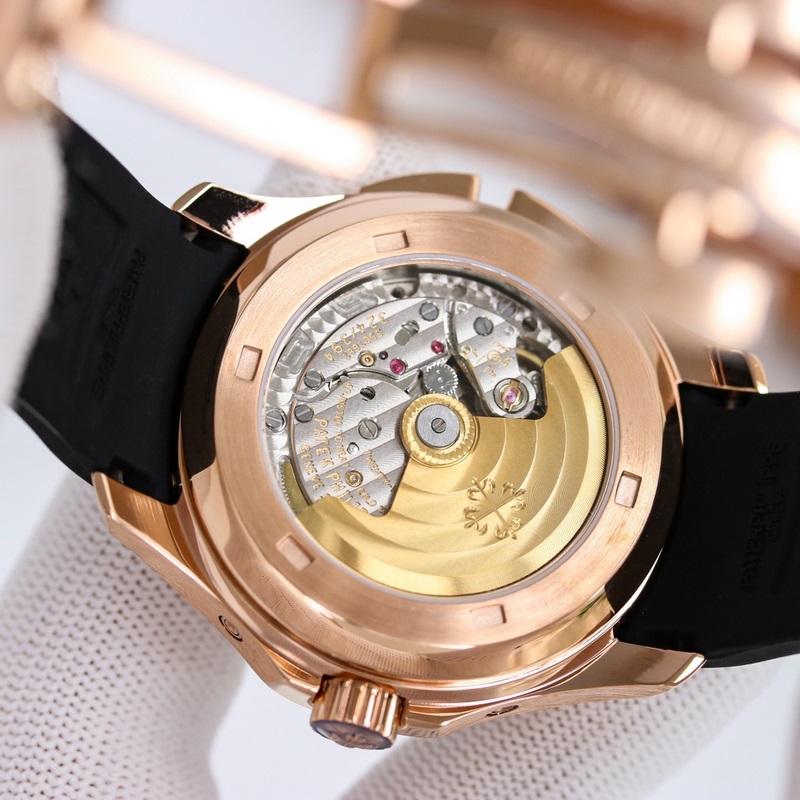 Patek Philippe Aquanaut 5164A-001 Travel Time Replica Watch with Modern Appeal-6