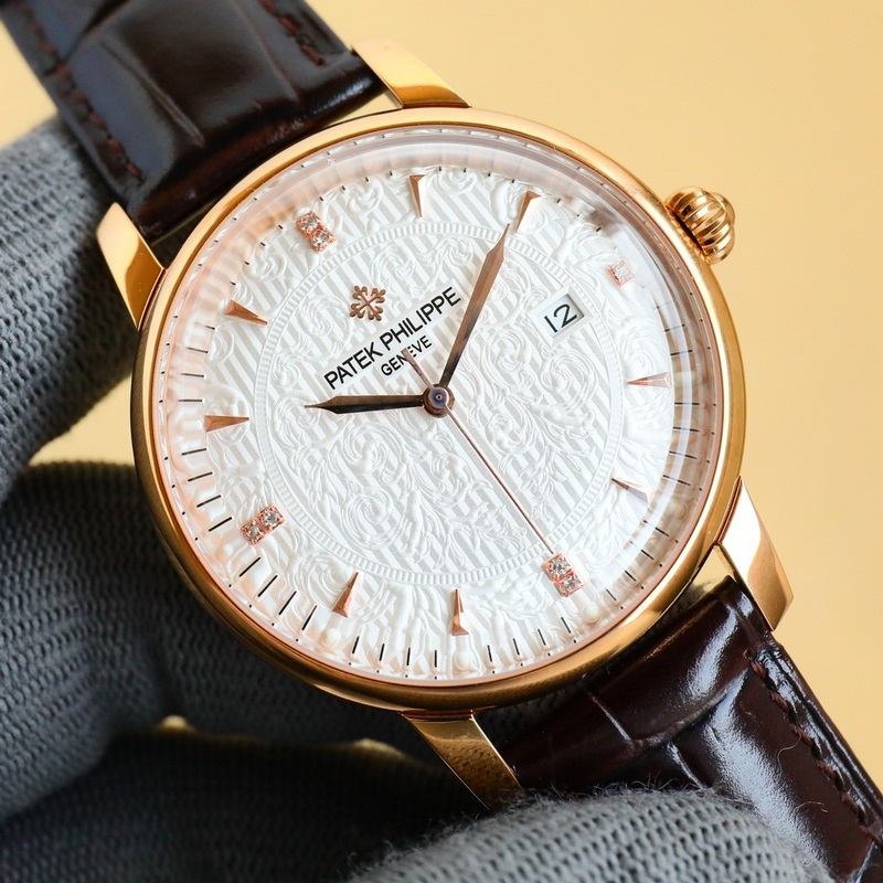 Patek Philippe Calatrava Upgrade Mechanical 9015 Slim Design-4