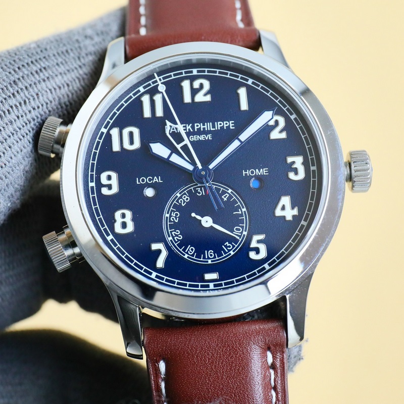 Patek Philippe Calatrava Travel Time Ref. 5524 Dual Time Zone Replica Watch-2
