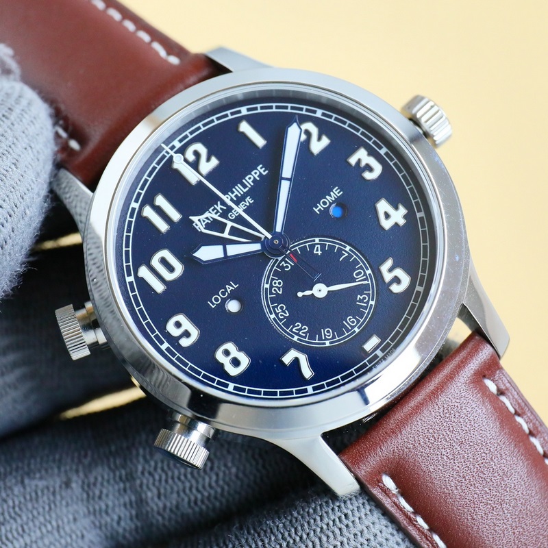 Patek Philippe Calatrava Travel Time Ref. 5524 Dual Time Zone Replica Watch-4