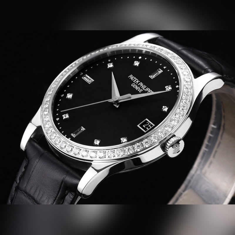 Patek Philippe Calatrava 5296-001 Platinum V3 Upgrade Thin Classic Replica Watch-2