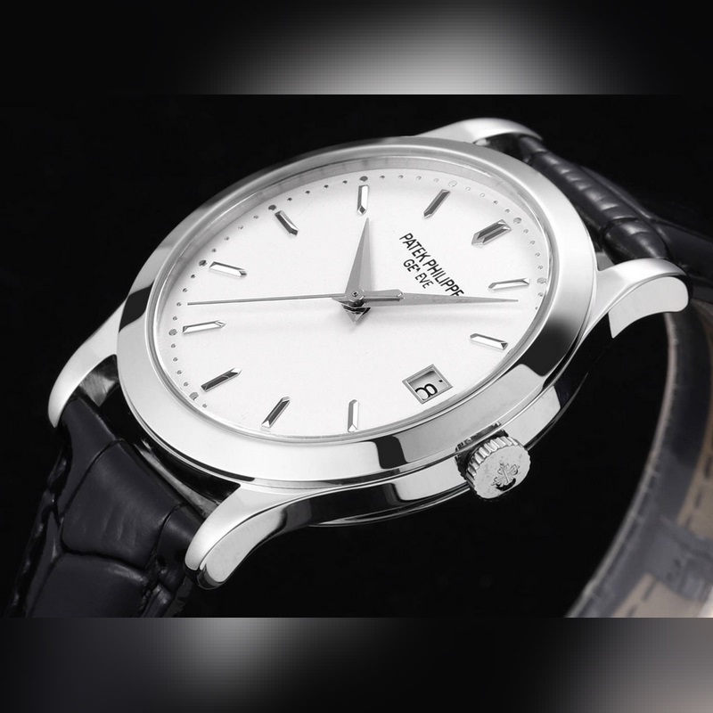 Patek Philippe Calatrava 5296-001 Platinum V3 Upgrade Thin Replica Watch-2