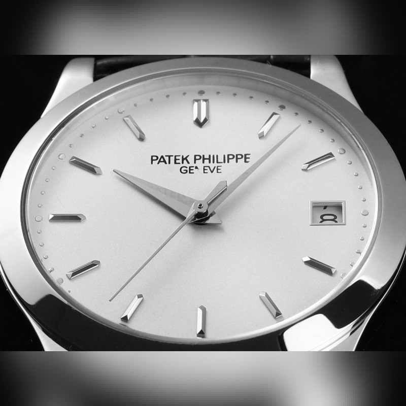 Patek Philippe Calatrava 5296-001 Platinum V3 Upgrade Thin Replica Watch-4