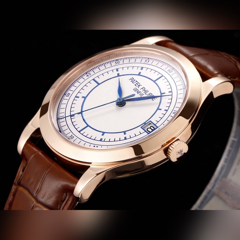 Patek Philippe Calatrava 5296-001 Platinum V3 Upgrade Thin Replica Watch-2