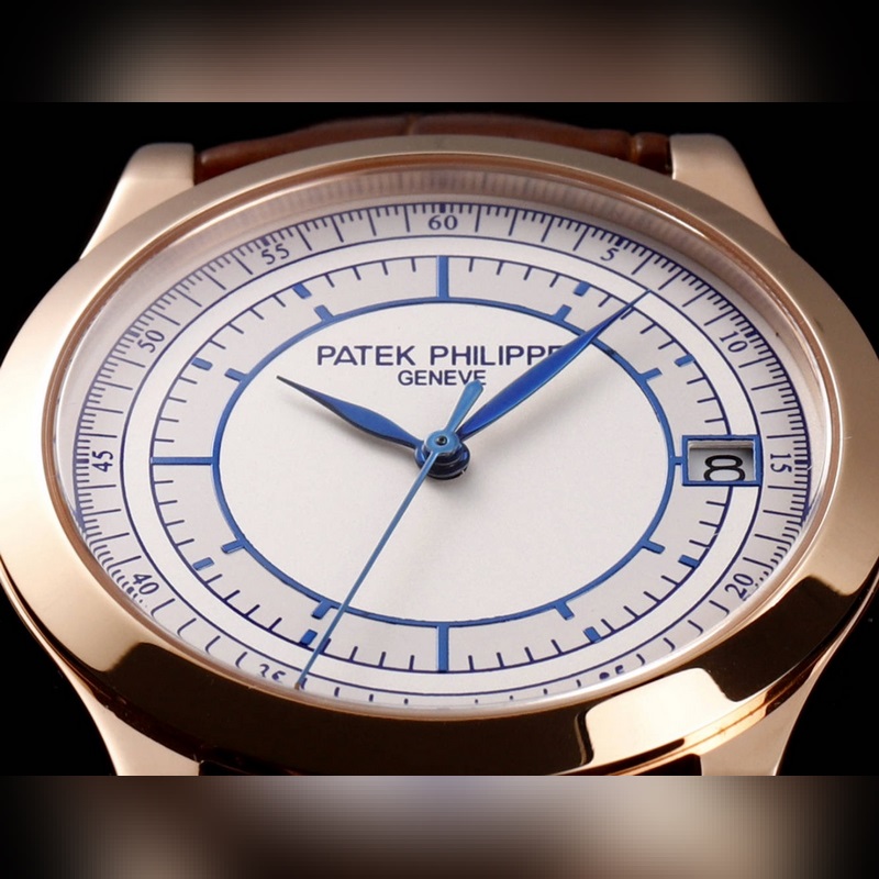 Patek Philippe Calatrava 5296-001 Platinum V3 Upgrade Thin Replica Watch-4