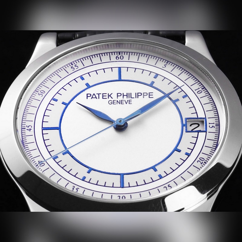 Patek Philippe Calatrava 5296-001 Platinum V3 Upgrade Classic Replica Watch-4