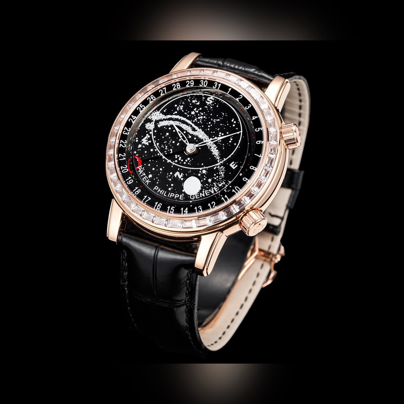 Patek Philippe Super Complications Celestial Replica Watch with Star Chart Dial-2