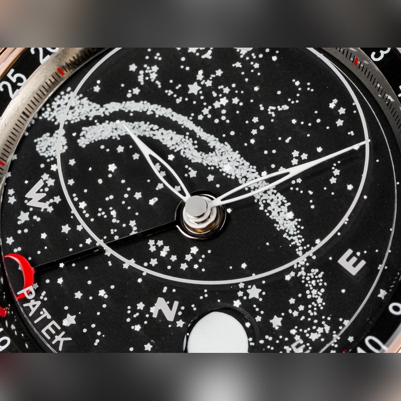 Patek Philippe Super Complications Celestial Replica Watch with Star Chart Dial-3