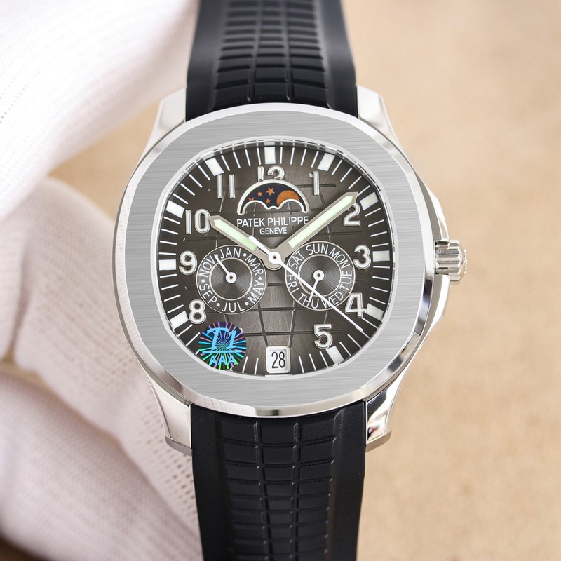 Patek Philippe Aquanaut 5261R-001 Unisex Smiley Face Replica Watch-3