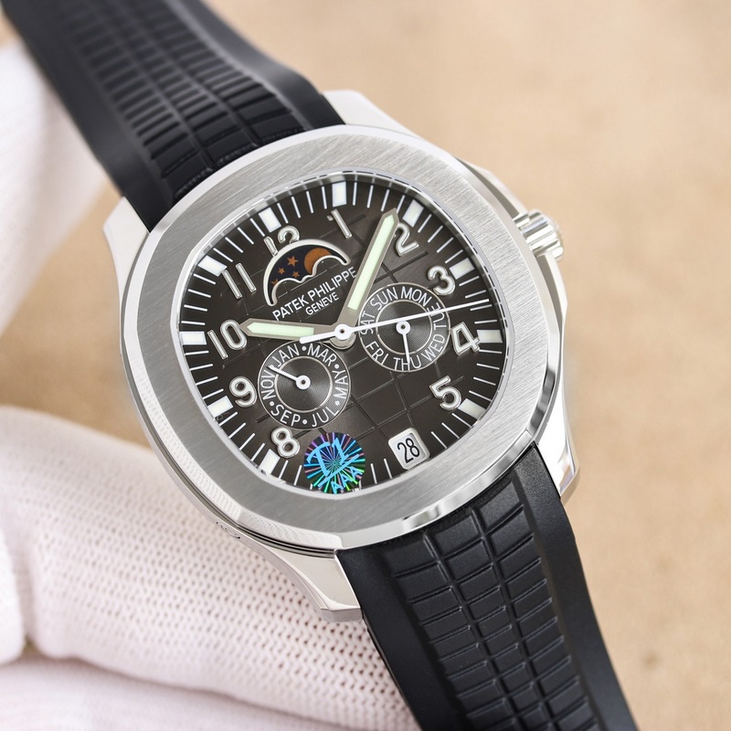 Patek Philippe Aquanaut 5261R-001 Unisex Smiley Face Replica Watch-4