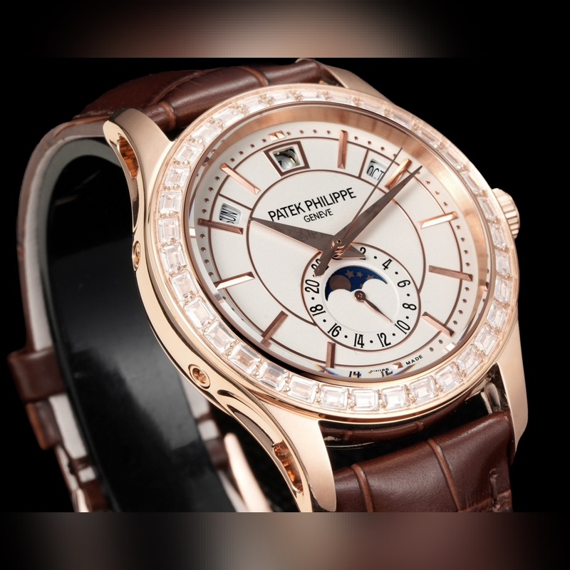 Patek Philippe 5205G-013 Nautilus Premier Complicated Function Replica Watch-3