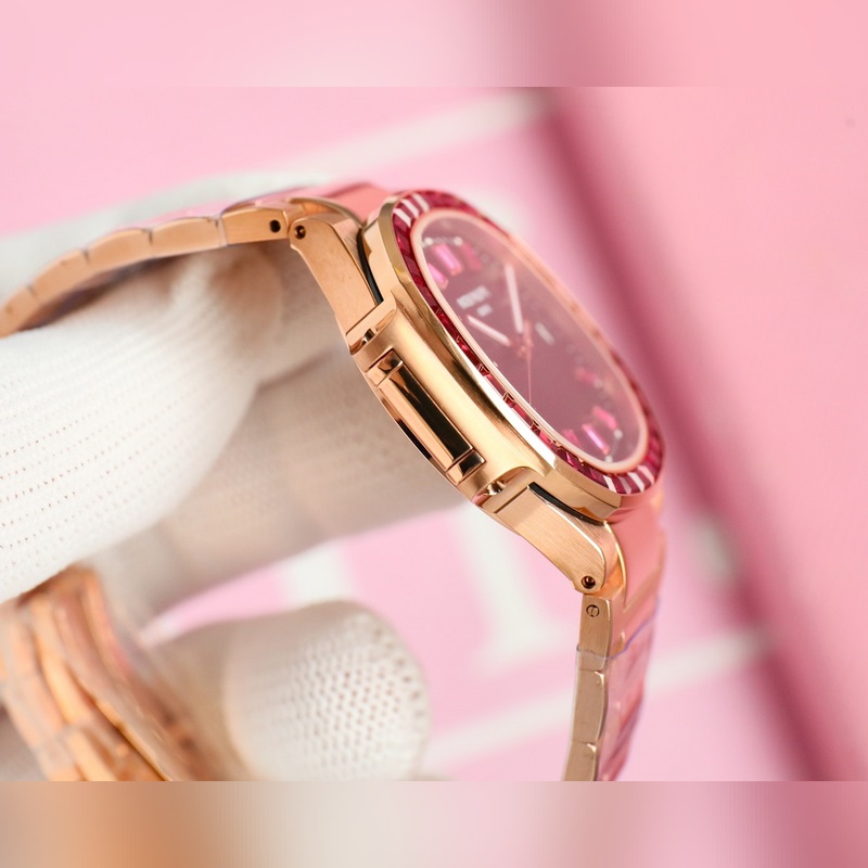 Patek Philippe Nautilus GR Factory 2025 Hidden Dial Women's Replica Watch-4