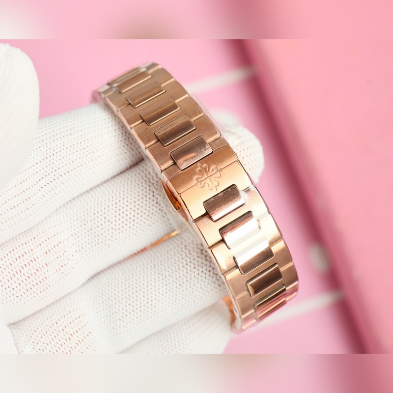 Patek Philippe Nautilus GR Factory 2025 Hidden Dial Women's Replica Watch-8